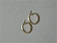 Orecchini Domar Donna Cerchi argento 925 diamantati in Argento ORAR-485-280